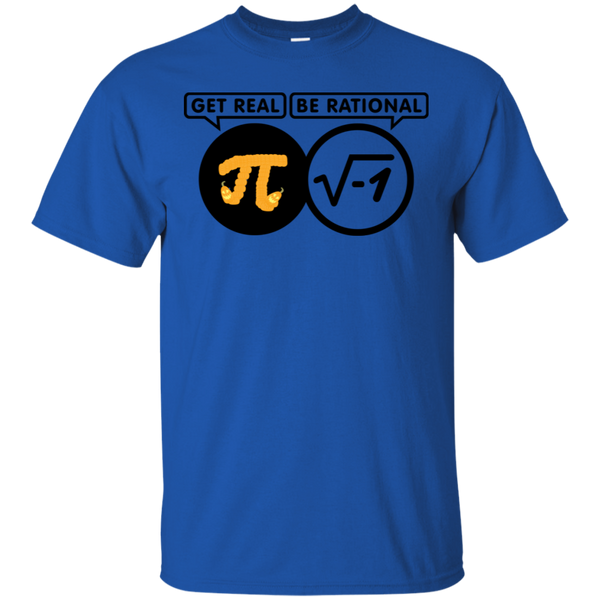 Pi Day 2018 Shirt Be Rational Get Real T-Shirt Funny Adult Mens Cotton Tee
