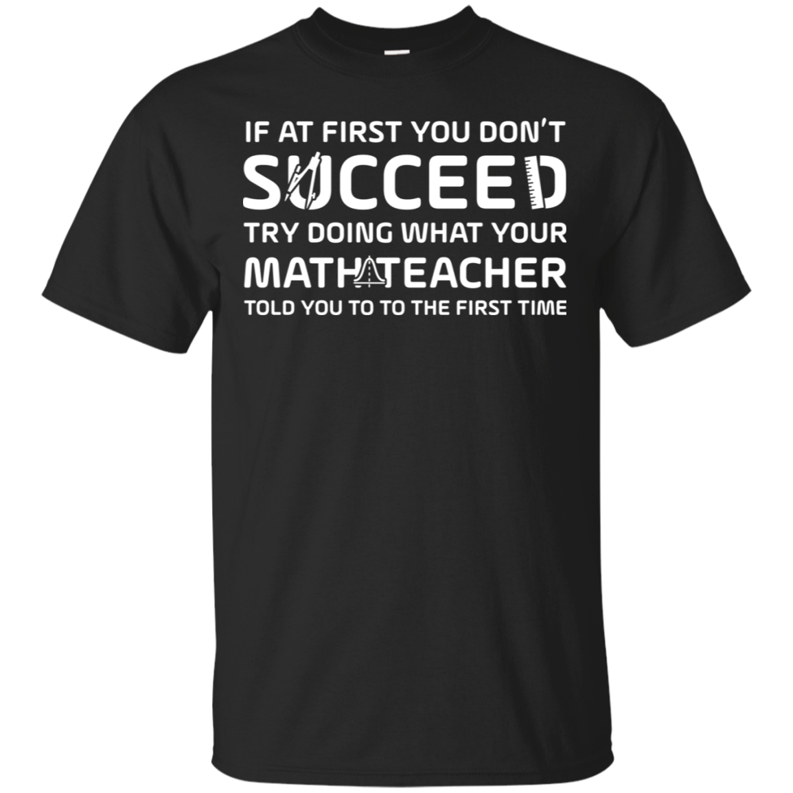 If At First You Don't Succeed Try Doing What Your Math Teacher
